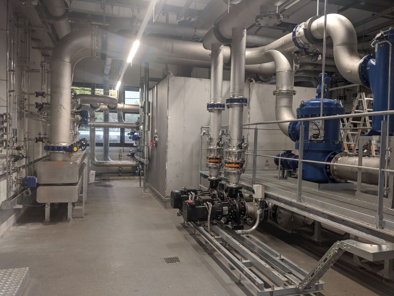 Kühlwasserzentrale